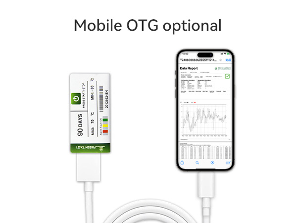 Fresh Tag 1 optional mobile OTG report access