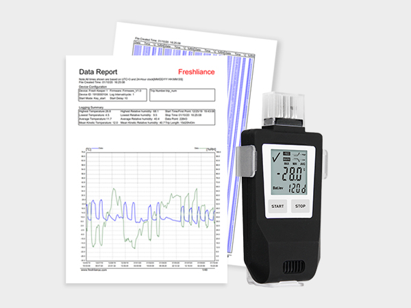 Fresh Keeper-IUT automatic data report