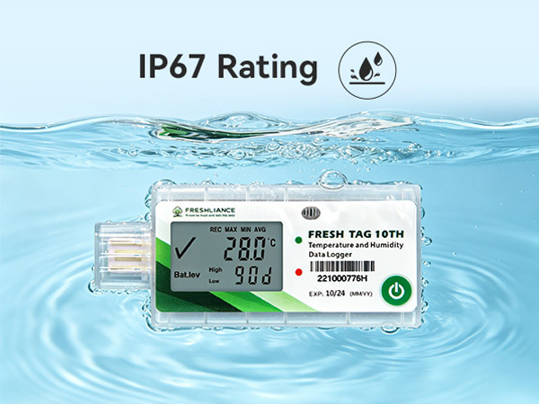 Fresh Tag 10TH Temperature and Humidity Data Logger image 6