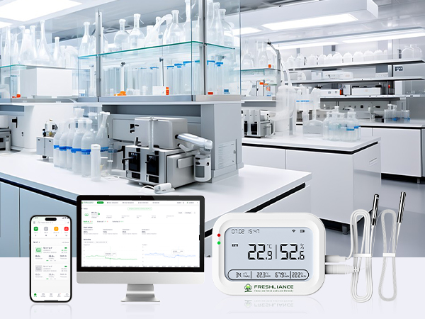 Cold Room and Freezers Real-time Temperature and Humidity Monitoring System product view 3