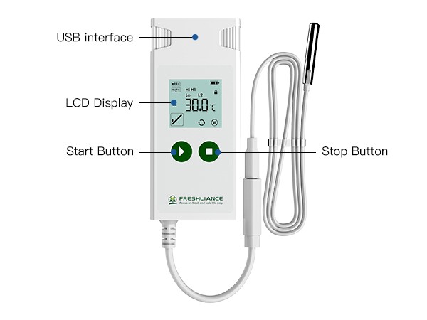 Multiple Use Data Logger for Temperature Only product view 5