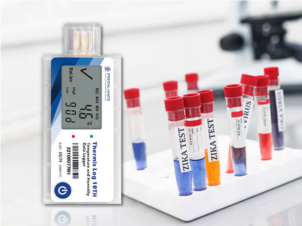 Thermis Log 10TH Single-use Temperature and Humidity Logger product view 3